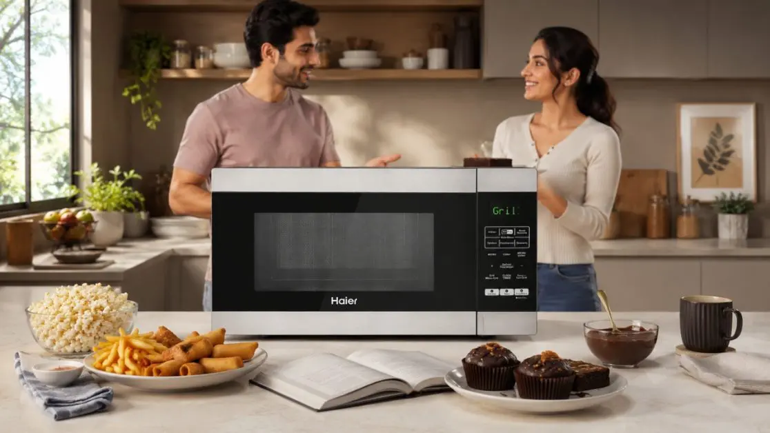 Enjoy cooking modes in microwave