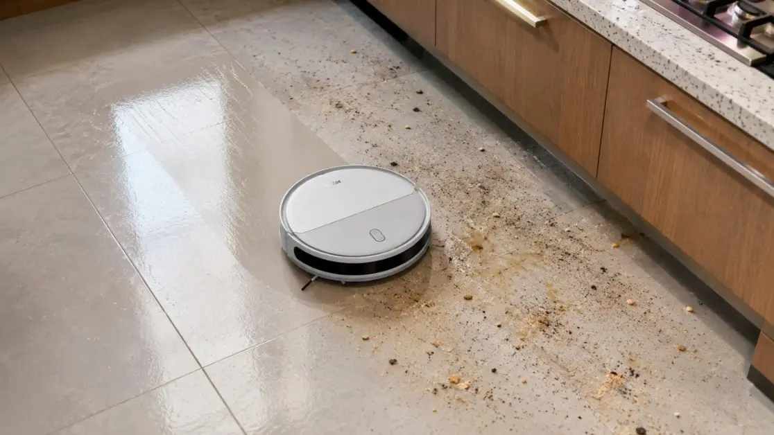 Get 2 in 1 Mopping and Sweeping feature in robot vacuum cleane