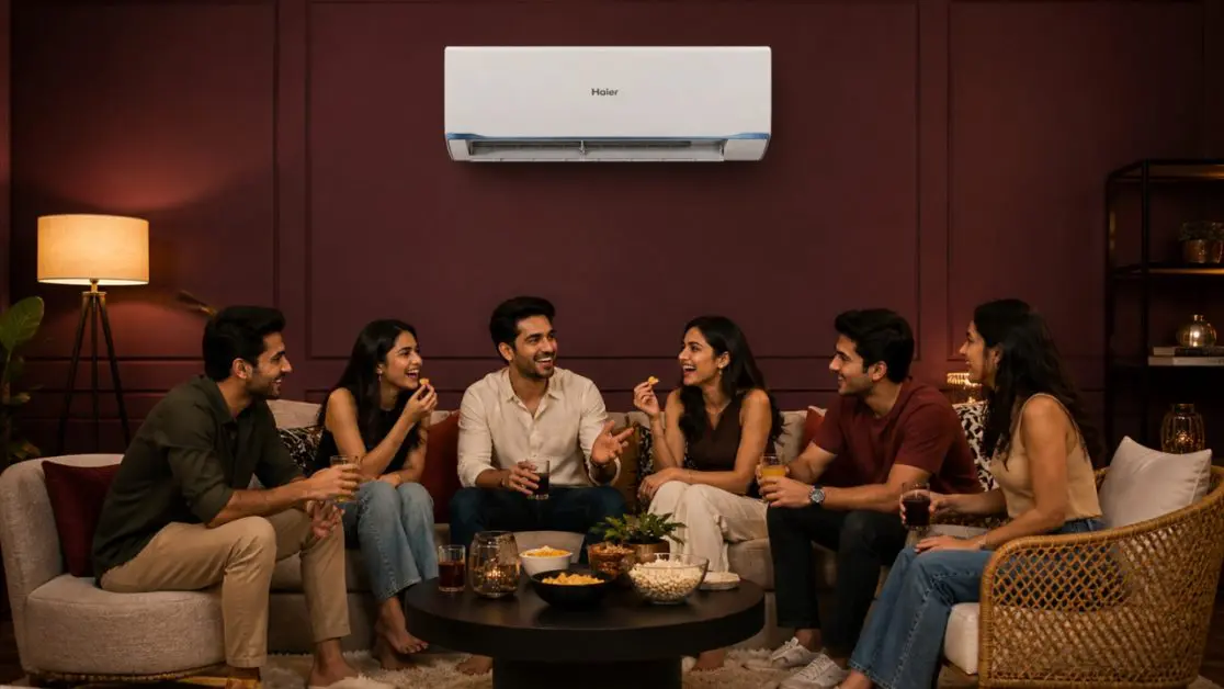 Haier Desert Rose AC Stands Out