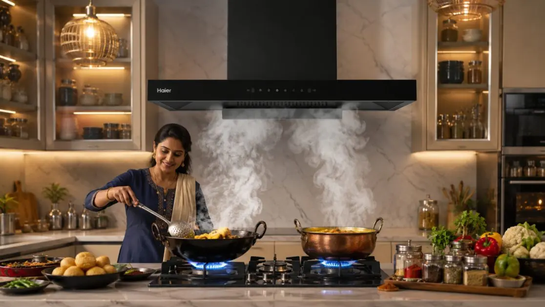 Haier Heat Auto Clean chimney models