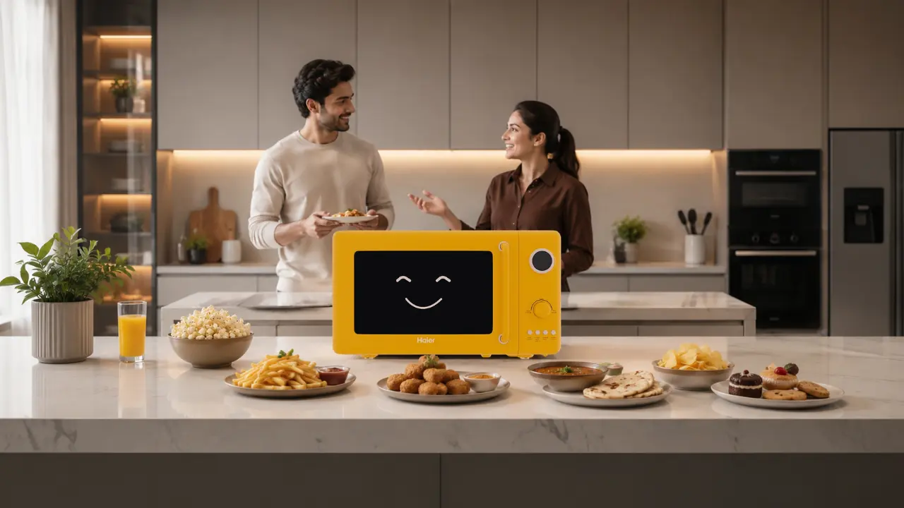 Haier Microwave Adds Style to Your Kitchen