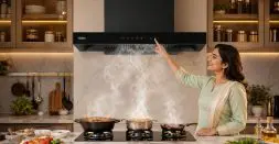 Heat Auto Clean in Haier Kitchen Chimney