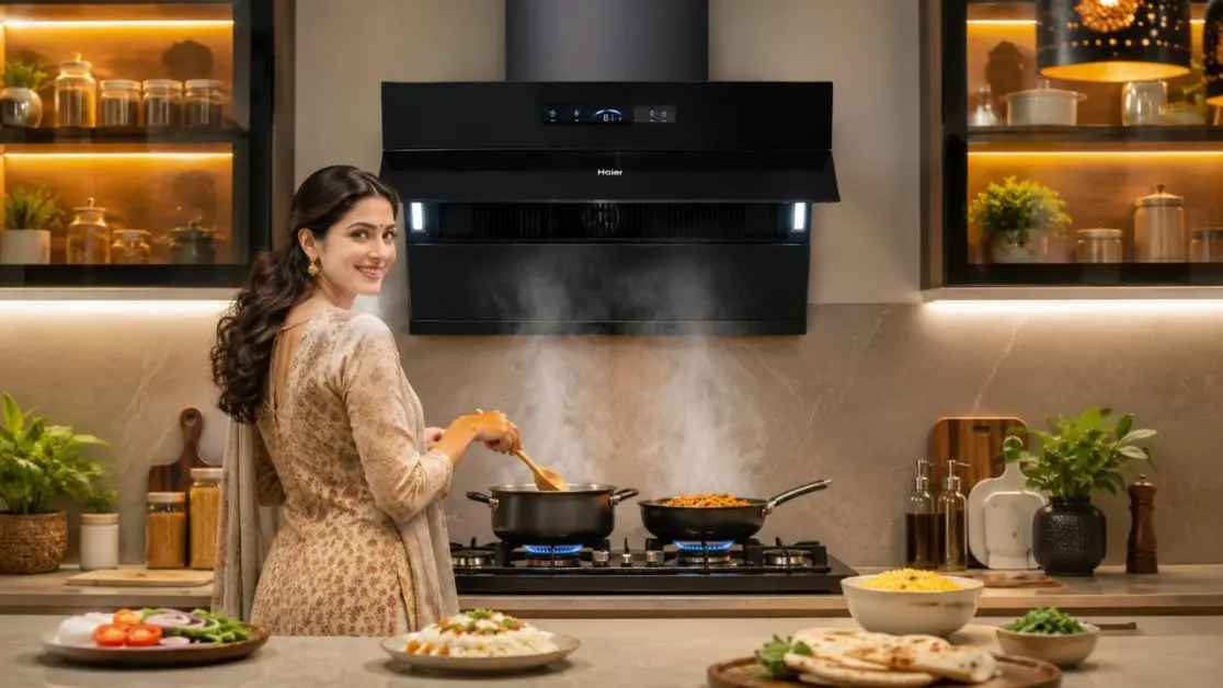 High Suction Kitchen Chimney for Indian Cooking