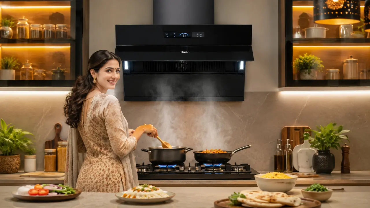 High Suction Kitchen Chimney for Indian Cooking