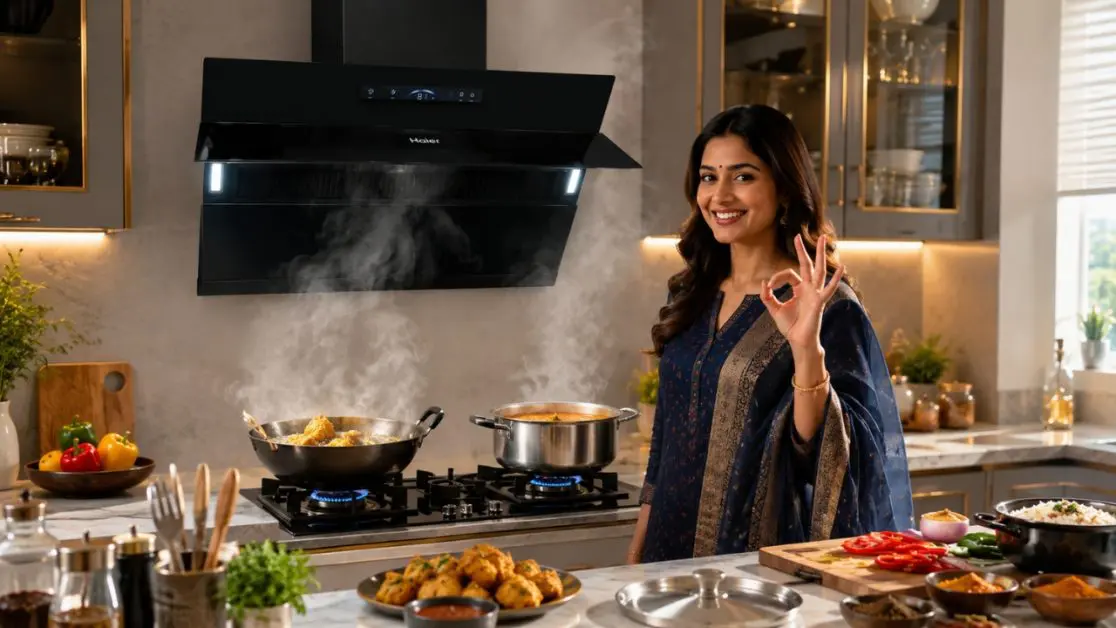 Indian Cooking needs perfect chimney