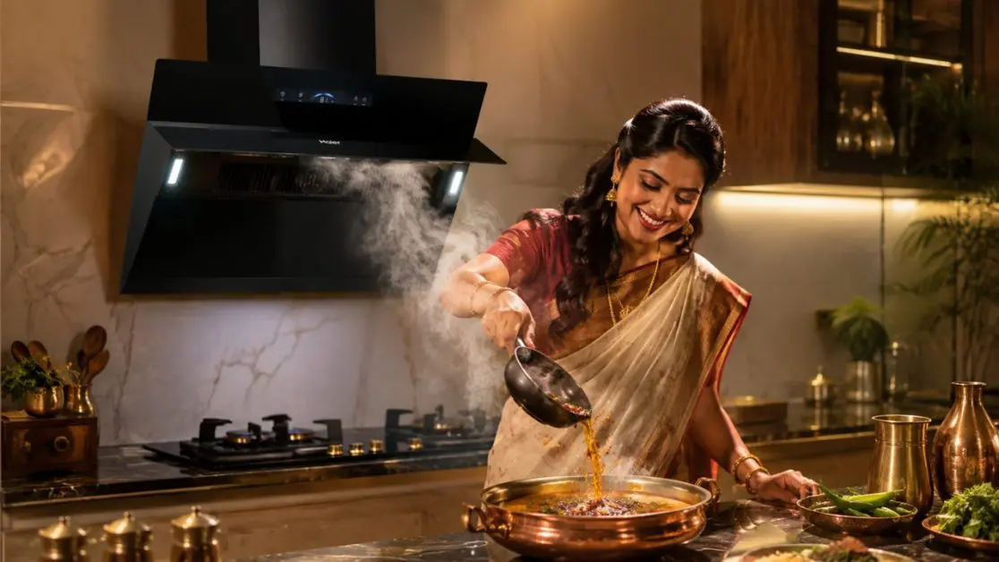 Indian cooking needs beautiful chimneys