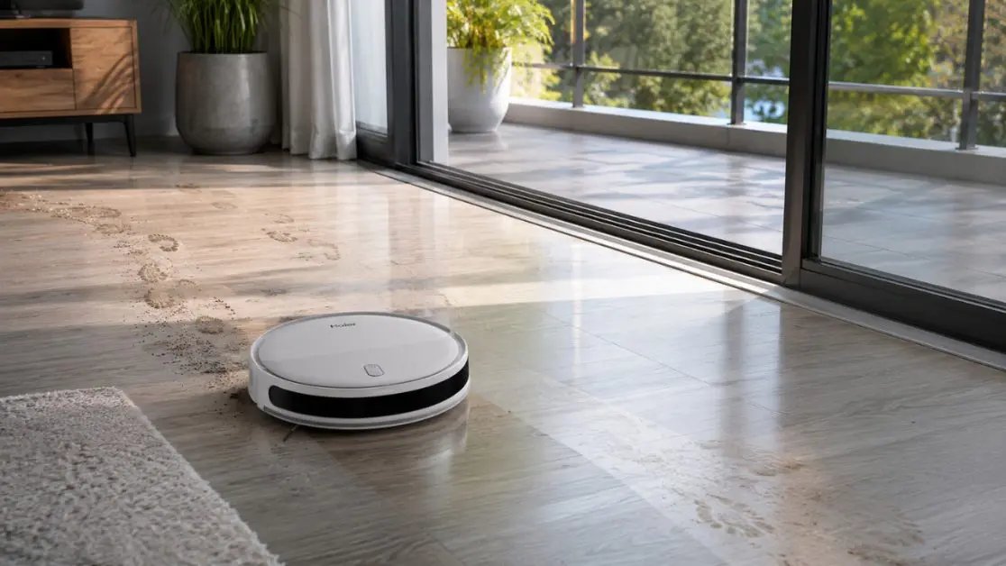 Intelligent cleaning with robot vacuum cleaner