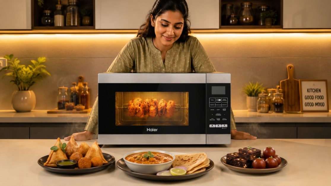 Microwave's Rotisserie Helps in Even Grilling