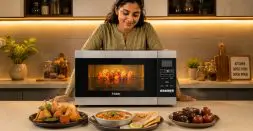 Microwave's Rotisserie Helps in Even Grilling