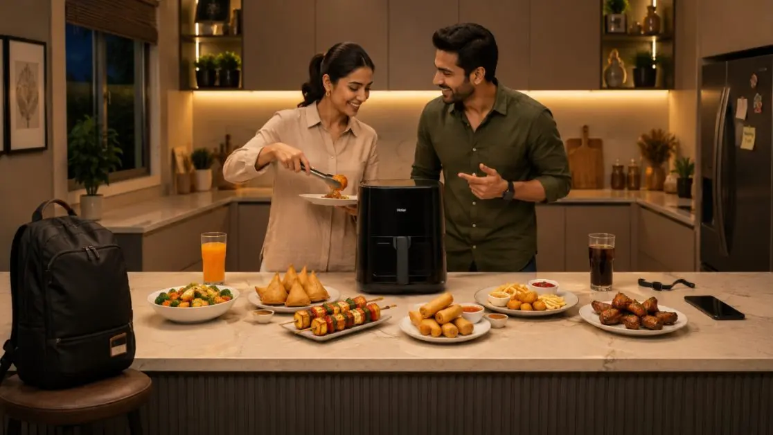 Modern kitchen is becoming a time-management system with air fryer