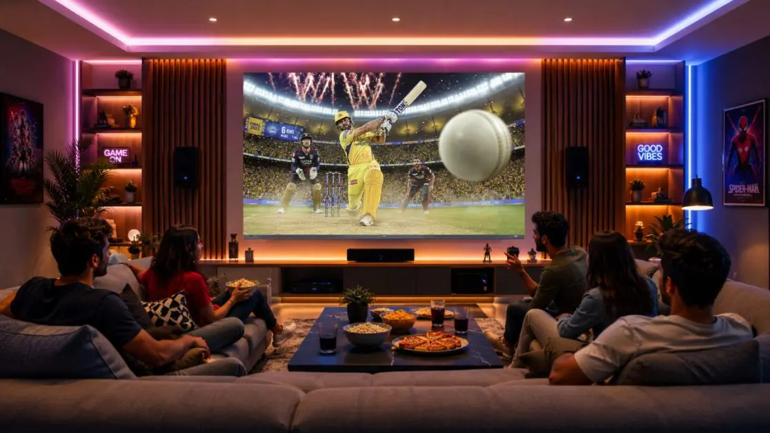 Perfect TV behind immersive sound