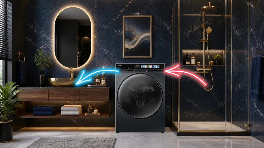 Remove trapped air with Ultra fresh technology in washing machine