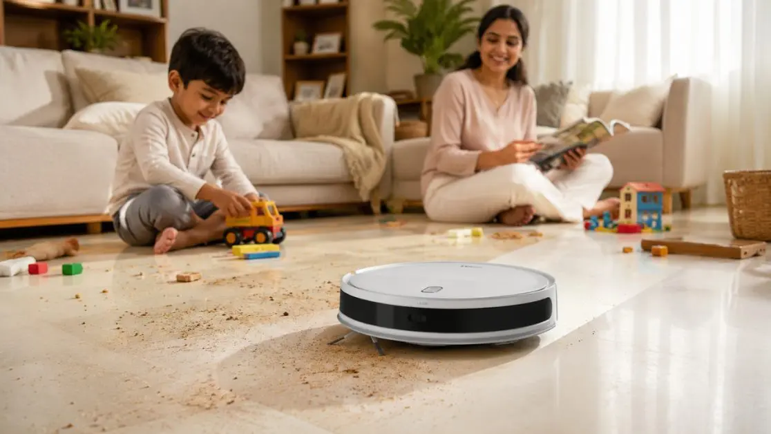 Robot Vacuum Cleaner for Homes with Kids