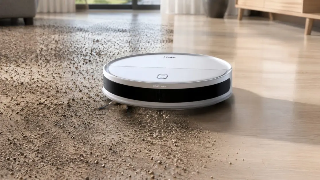 Robot vacuum cleaner with good suction power