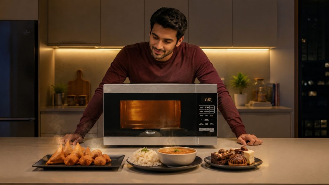 Rotisserie Cooking in Microwave