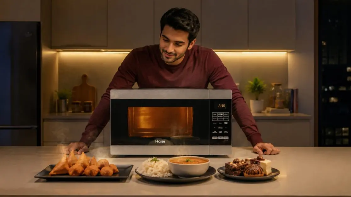 Rotisserie Cooking in Microwave
