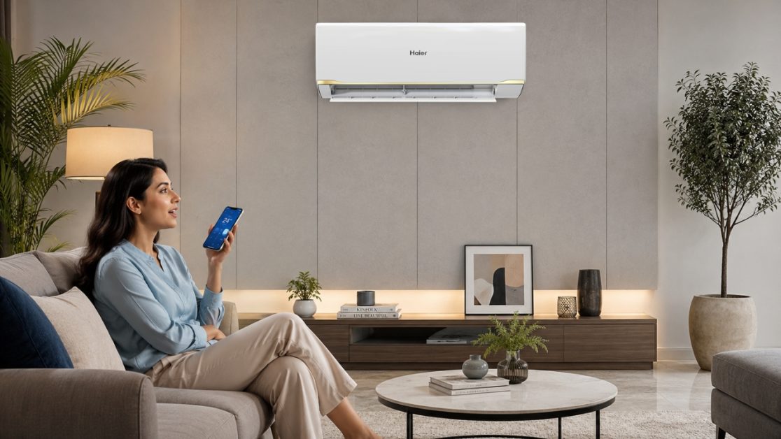 Smart app control in air conditioner
