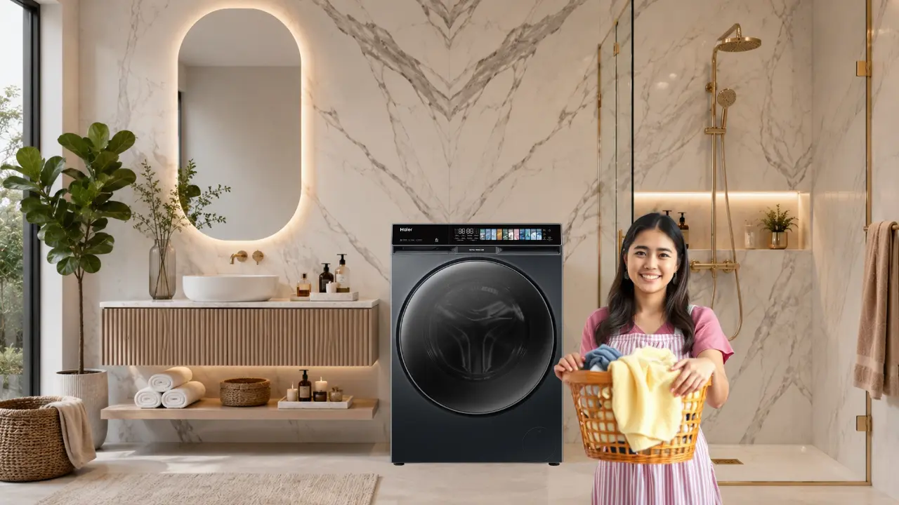 This washing machine is improving fabric care and cleanliness