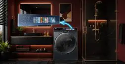 Touch Panel in a Washing Machine