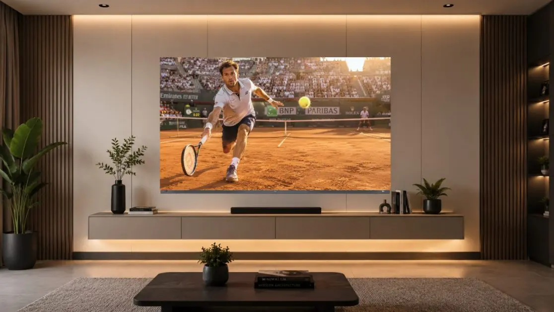 Watch sports in TV with MEMC Technology
