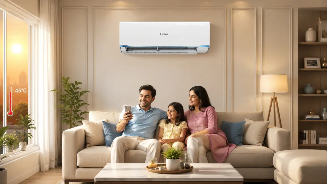 AI AC Cooling Helps During Indian Heatwaves