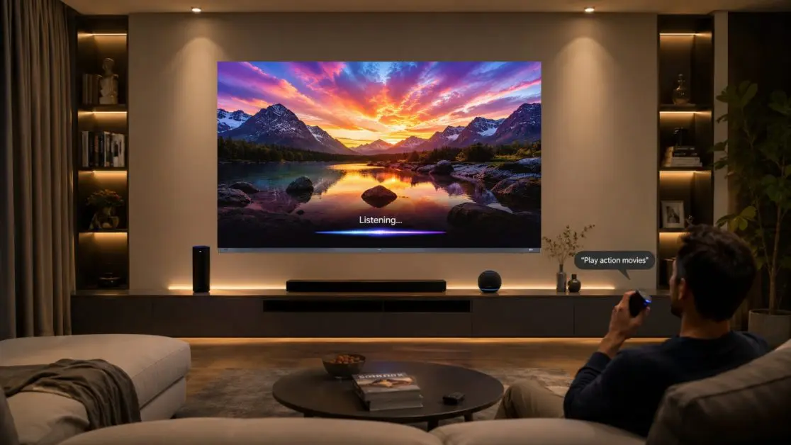 AI Powered TVs and the Rise of Voice-First Entertainment