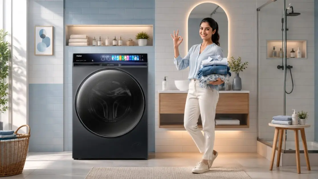 Advanced washing machine display