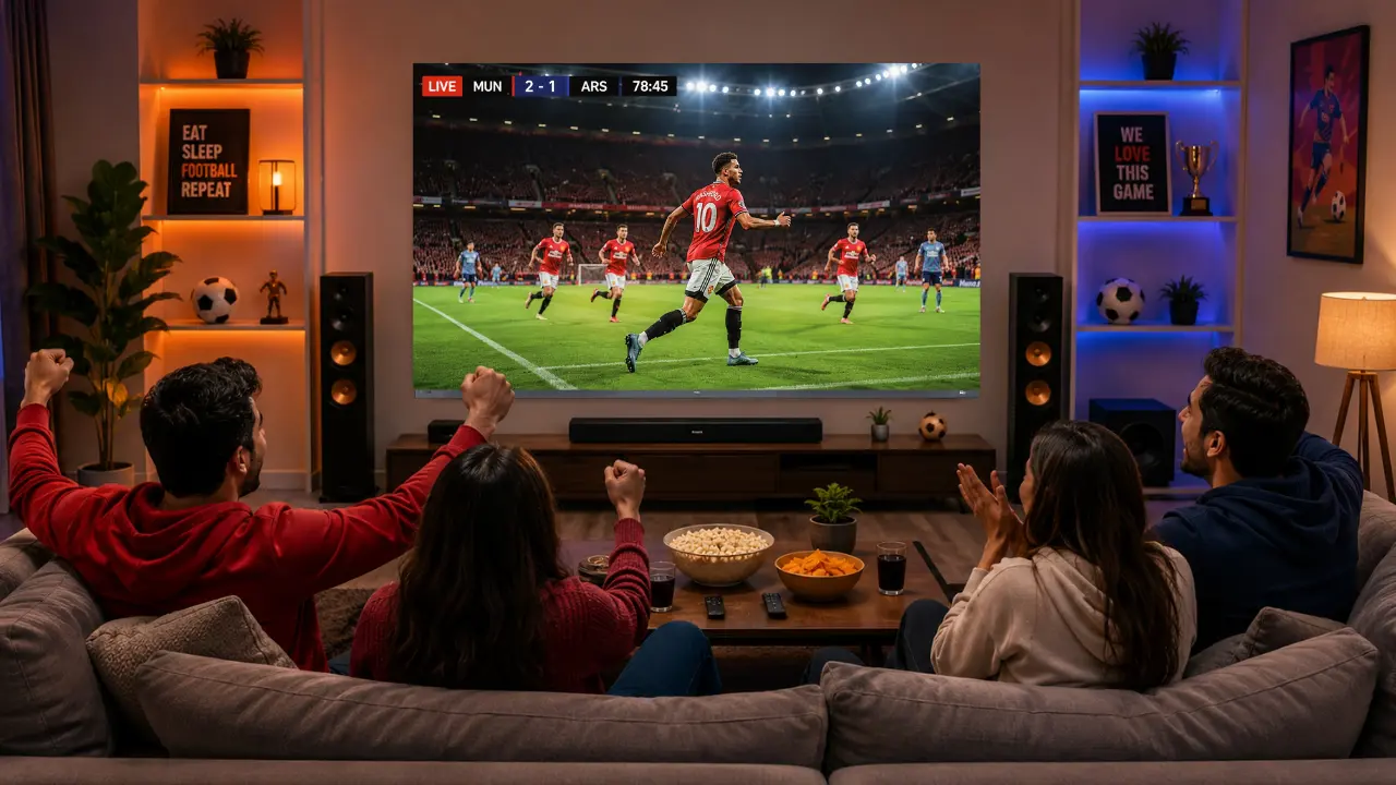 Best Smart TV Settings for Watching Football