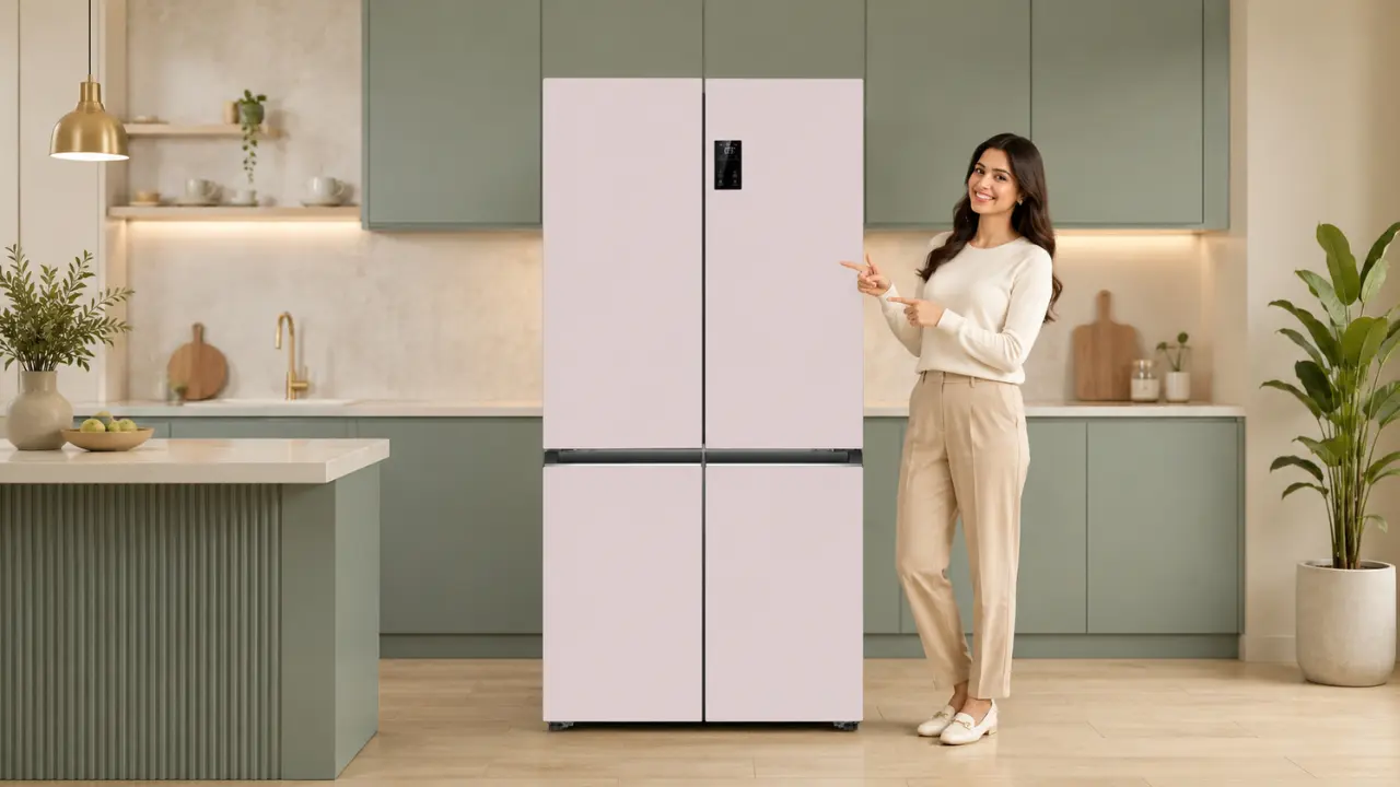 Buy Haier Lumiere 4 Door SBS Refrigerator