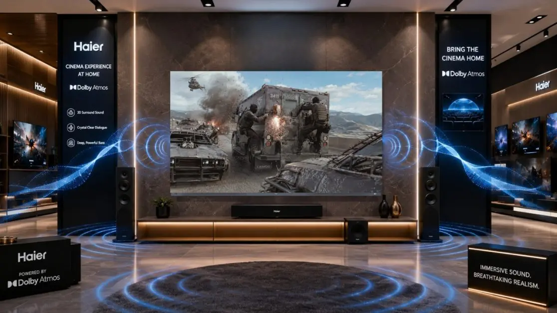 Buy Haier TVs with Dolby Atmos