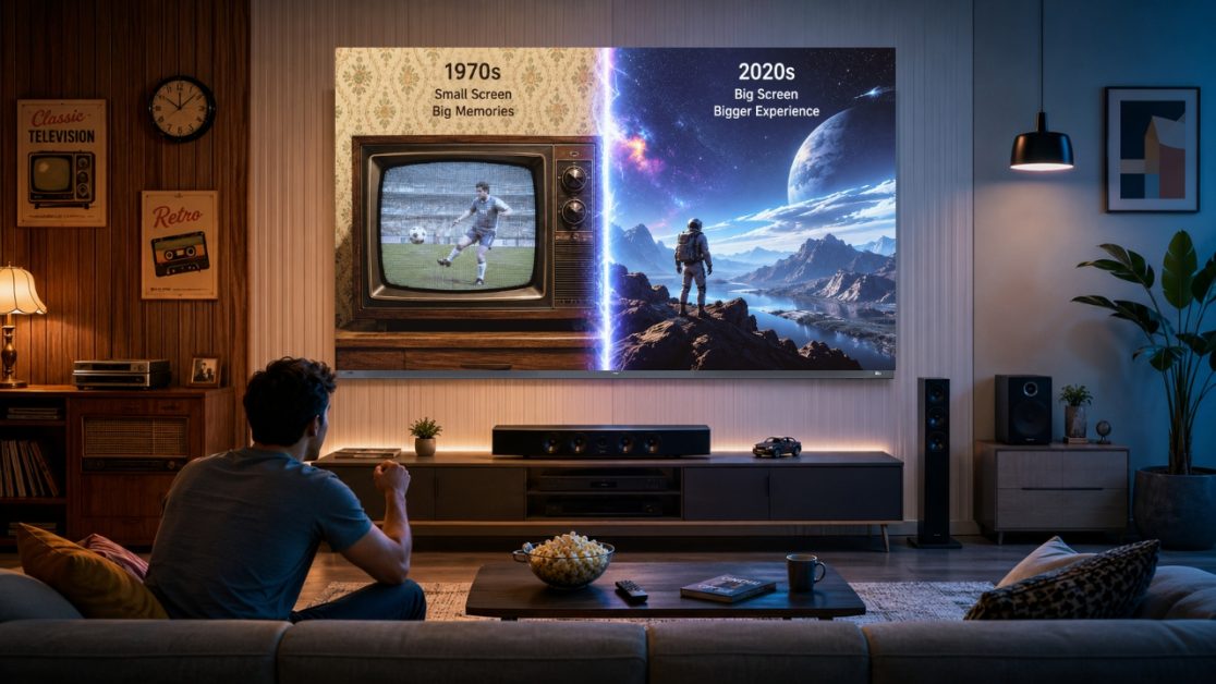 Compact Screens to Cinematic Living Rooms