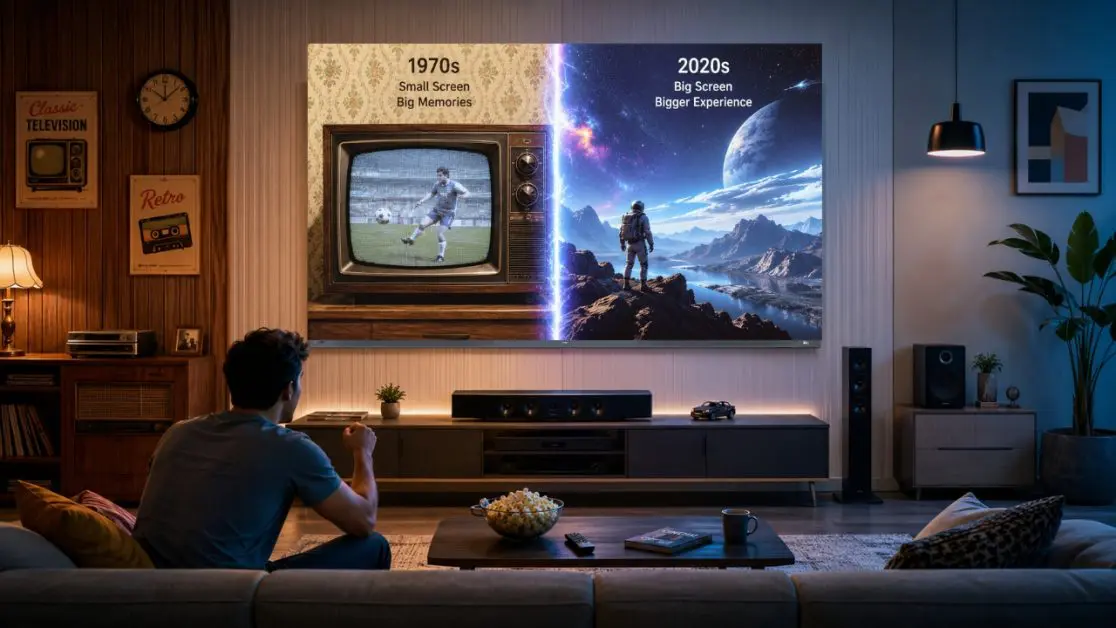 Compact Screens to Cinematic Living Rooms