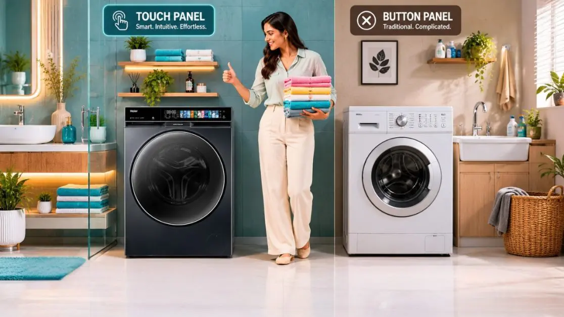 Comparing Button vs Touch Panel in Washing Machines