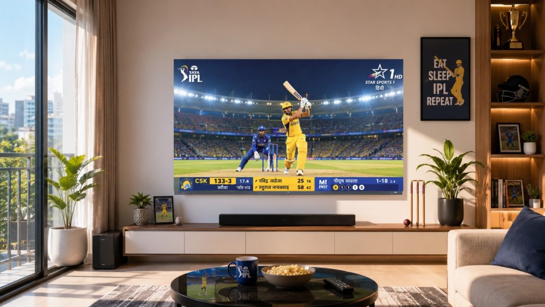 Enjoy IPL Matches on smart TVs