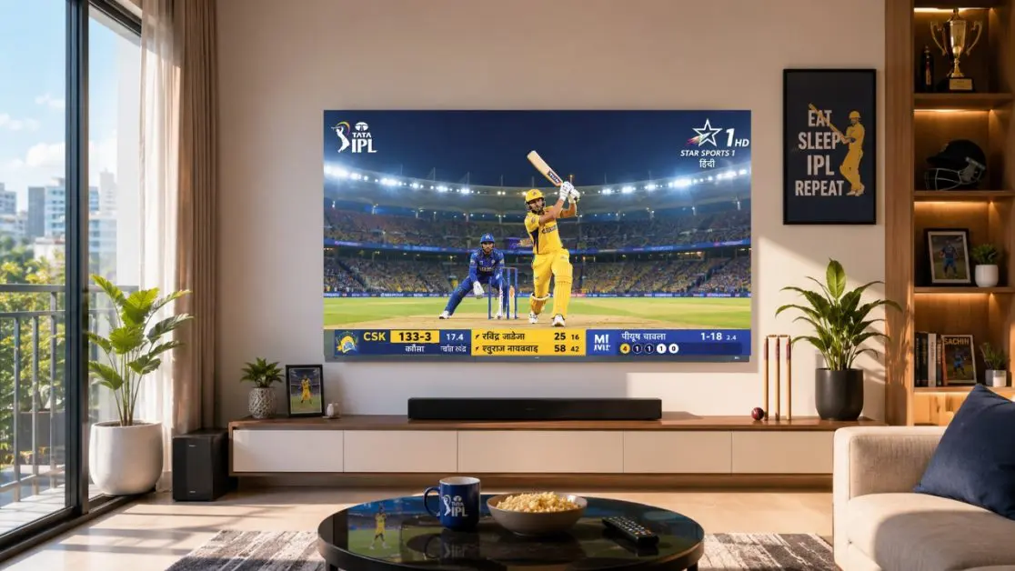 Enjoy IPL Matches on smart TVs