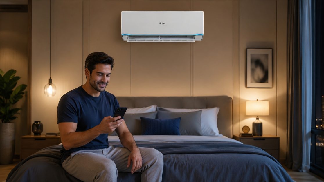 Enjoy Sleep in AC Room Temperature