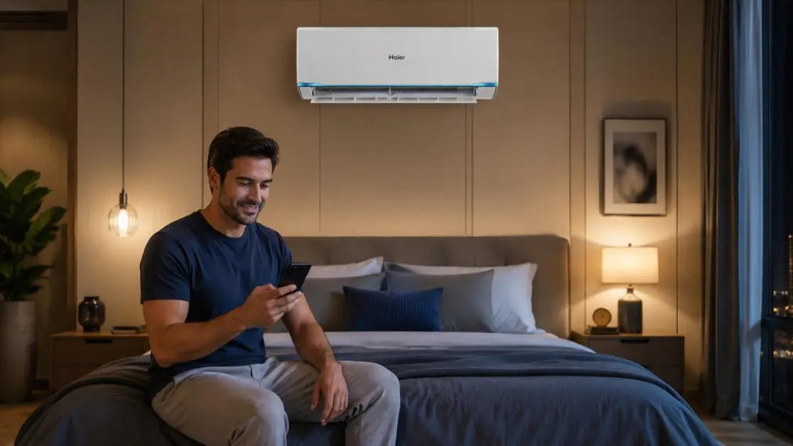 Enjoy Sleep in AC Room Temperature