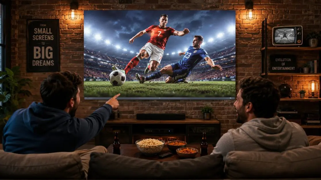 Evolution of TV Sizes Over the Years
