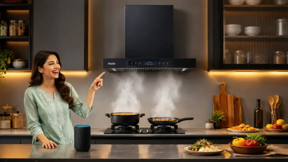 Future kitchen needs smarter chimney