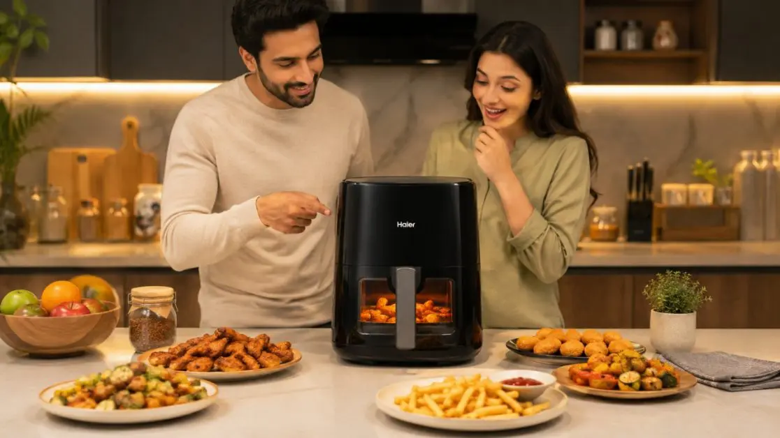 Get visible air fryer basket