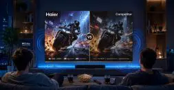 Haier vs Competitors in Large Screen Category