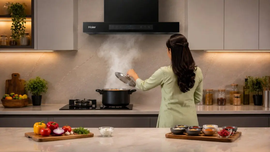 Healthier air also changes kitchen feel emotionally