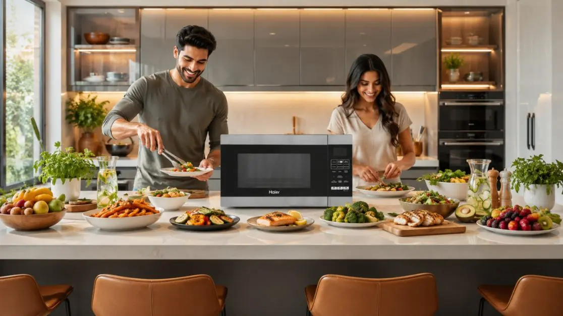 Healthy Cooking with Air Fryer Microwaves