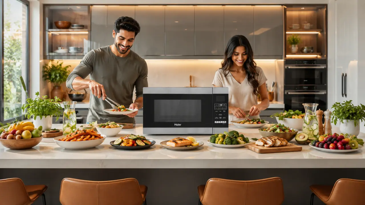 Healthy Cooking with Air Fryer Microwaves
