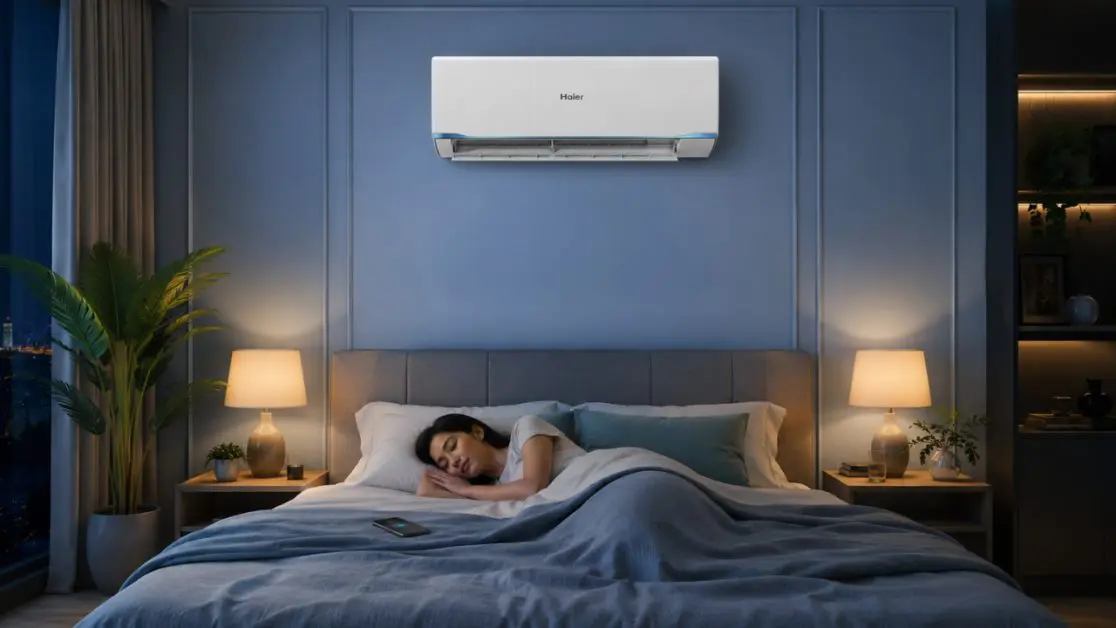 Intelligent AC Cooling Creates a Better Sleep Environment