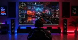Large Screens Improve Competitive Gaming Experience