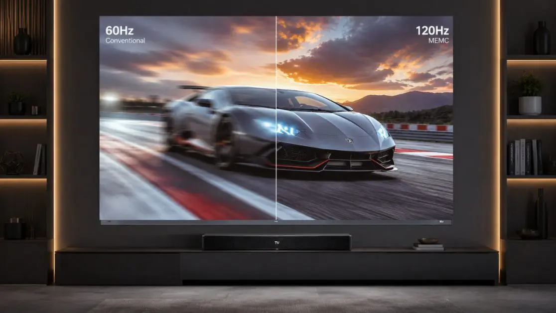 MEMC vs Native Refresh Rate in TV