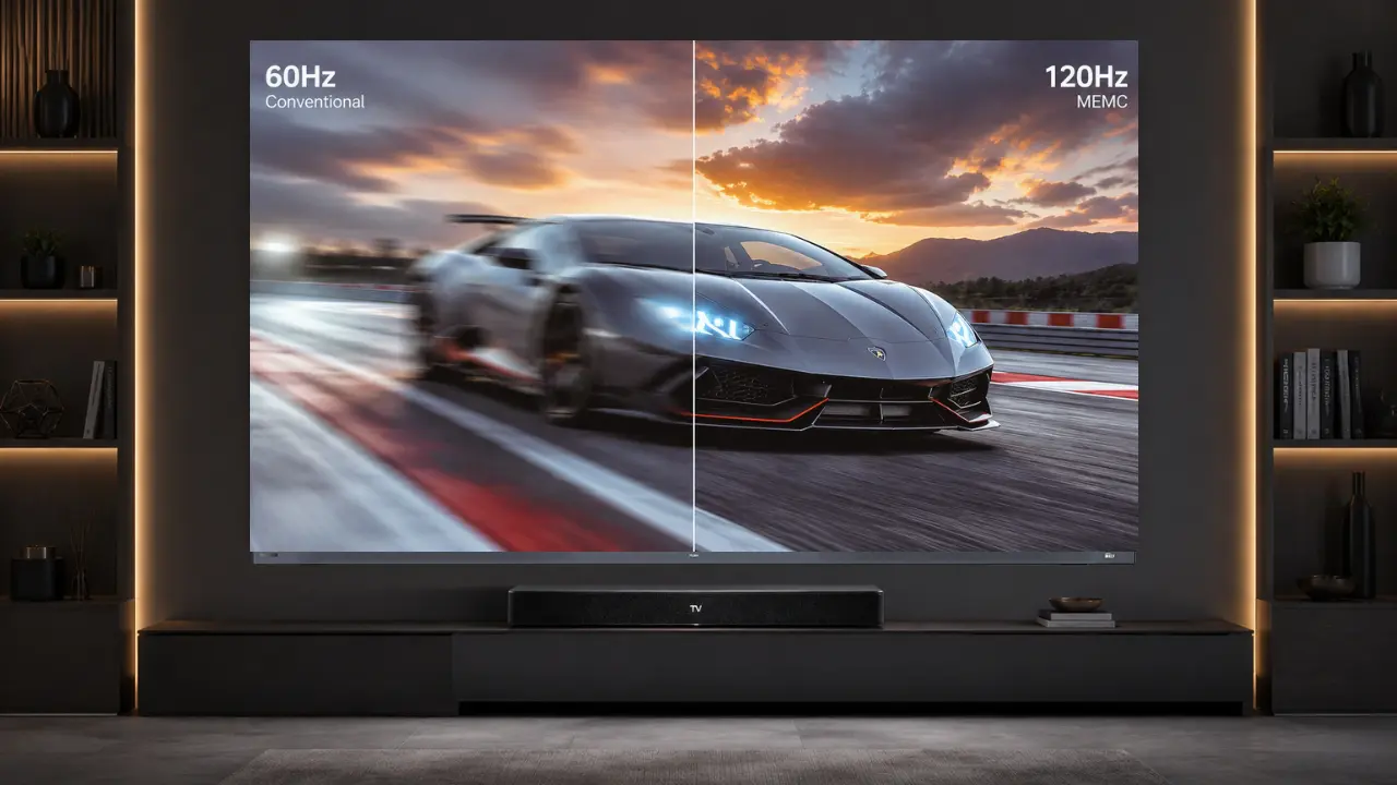 MEMC vs Native Refresh Rate in TV