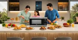 Microwave with Air Fry Technology Enables Oil Free Cooking