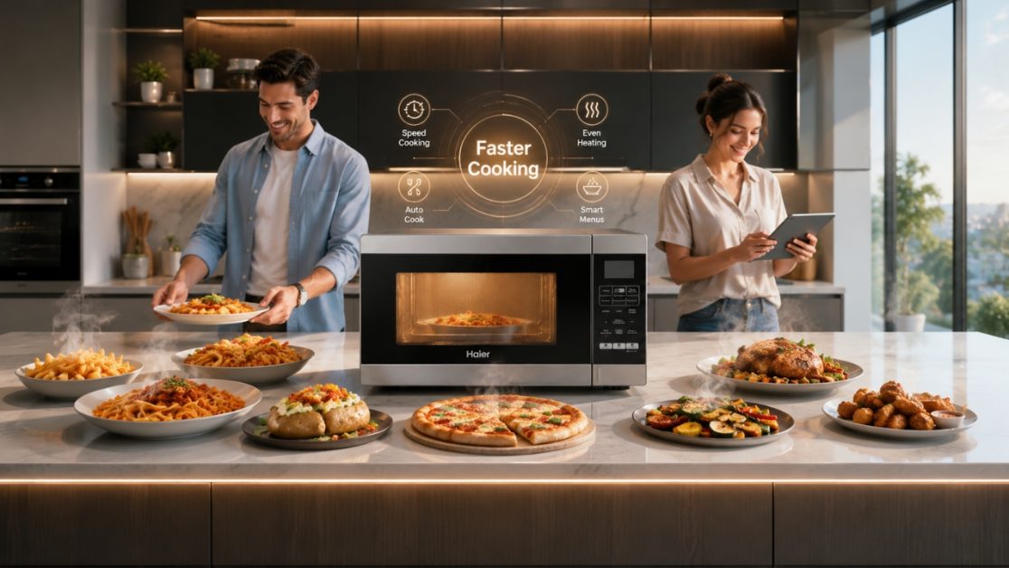 Microwaves cook differently